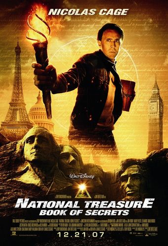 national treasure: book of secrets 2007 poster