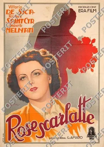 rose scarlatte 1940 poster