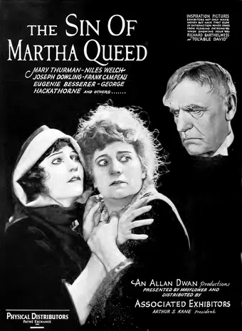 the sin of martha queed 1921 poster