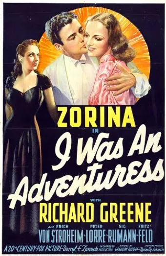 i was an adventuress 1940 poster