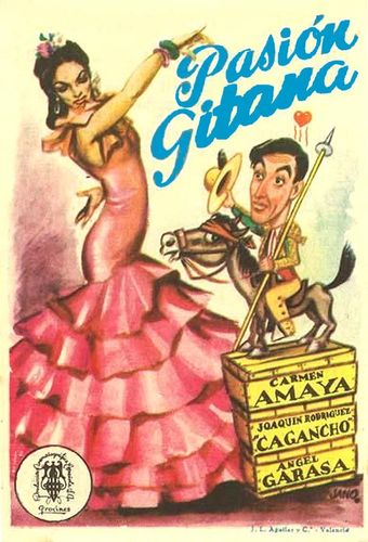 los amores de un torero 1945 poster