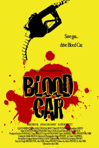 blood car 2007 poster