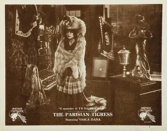 the parisian tigress 1919 poster