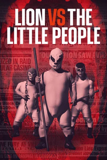 lion versus the little people 2022 poster