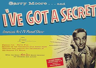 i've got a secret 1952 poster