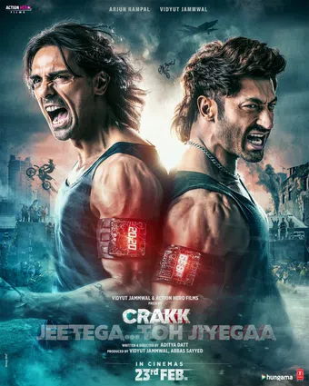 crakk: jeetega... toh jiyegaa 2024 poster