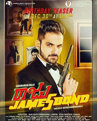 raju james bond 2024 poster