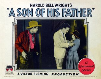 a son of his father 1925 poster