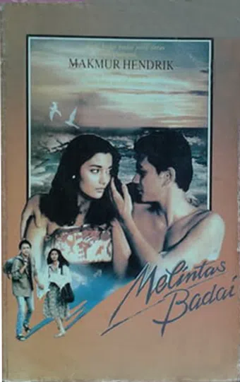 melintas badai 1985 poster