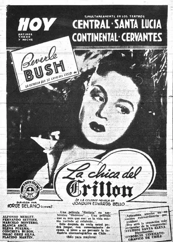 la chica del crillón 1941 poster