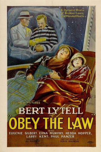 obey the law 1926 poster