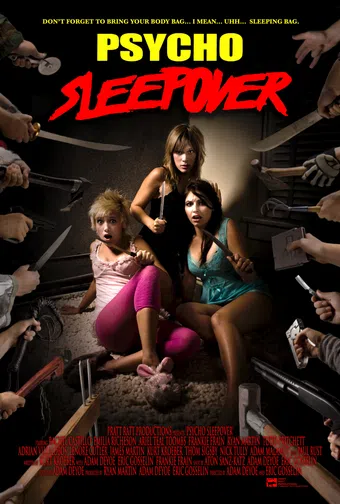 psycho sleepover 2008 poster