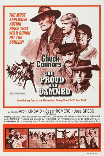 the proud and damned 1972 poster