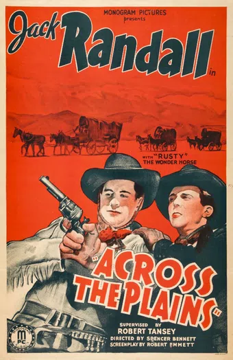 across the plains 1939 poster