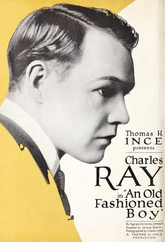 an old fashioned boy 1920 poster