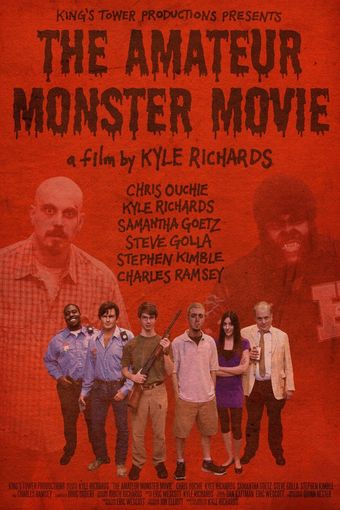 the amateur monster movie 2011 poster