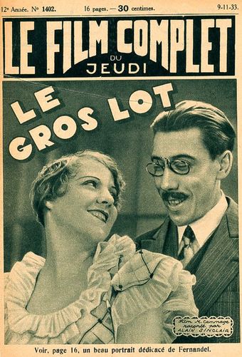 le gros lot 1933 poster