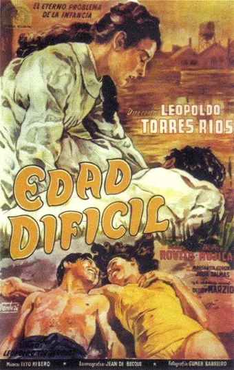 edad difícil 1956 poster