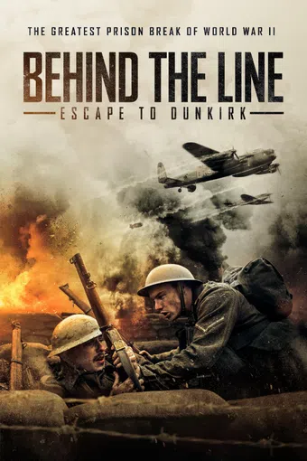 behind the line: escape to dunkirk 2020 poster