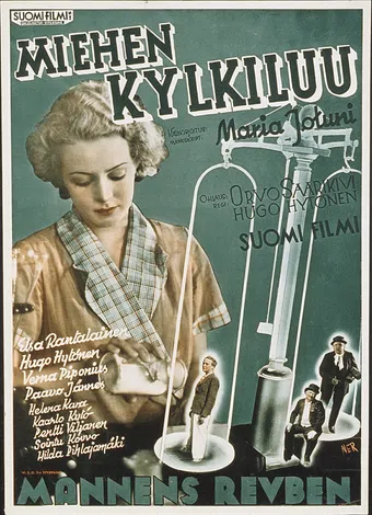 miehen kylkiluu 1937 poster