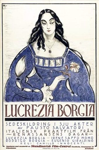 i borgia 1920 poster