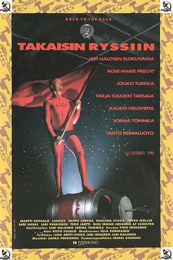 back to the ussr - takaisin ryssiin 1992 poster