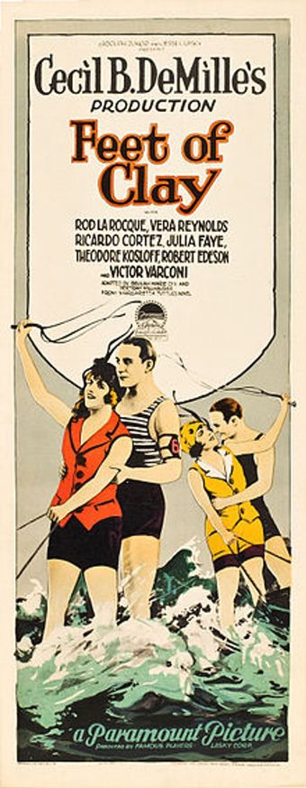 feet of clay 1924 poster