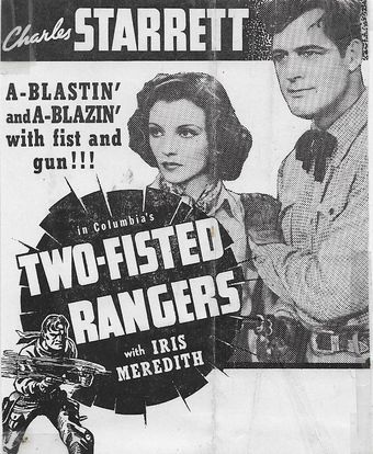 two-fisted rangers 1939 poster