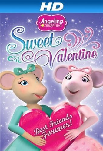 angelina ballerina: sweet valentine 2012 poster