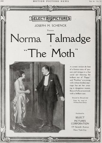 the moth 1917 poster