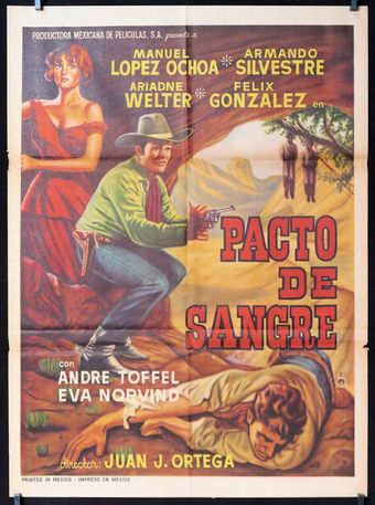 pacto de sangre 1966 poster