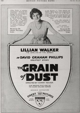 the grain of dust 1918 poster