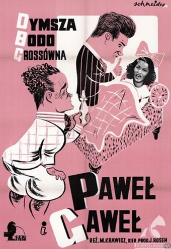 pawel i gawel 1938 poster