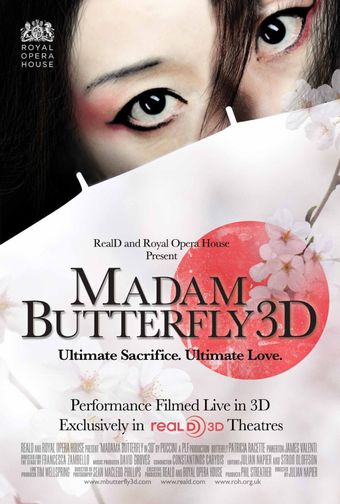 madam butterfly 3d 2012 poster