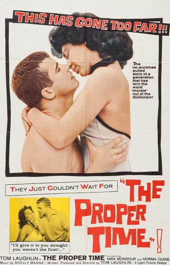 the proper time 1962 poster