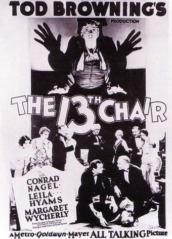 the thirteenth chair 1929 poster