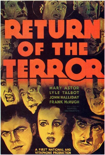 return of the terror 1934 poster