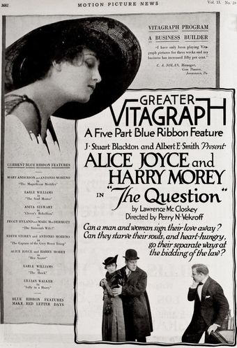 the question 1917 poster