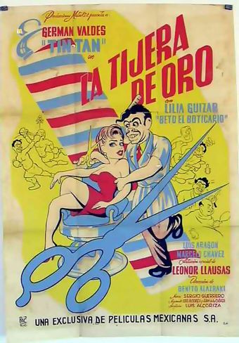 la tijera de oro 1960 poster