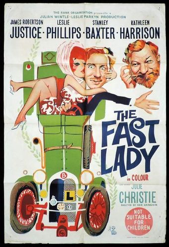 the fast lady 1962 poster