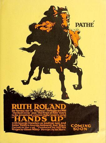 hands up 1918 poster