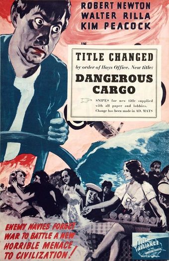 hell's cargo 1939 poster