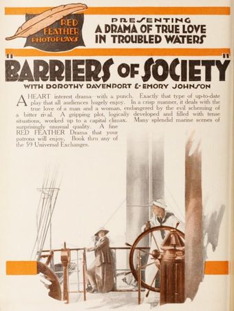 barriers of society 1916 poster