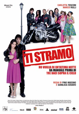 ti stramo: ho voglia di un'ultima notte da manuale prima di tre baci sopra il cielo 2008 poster