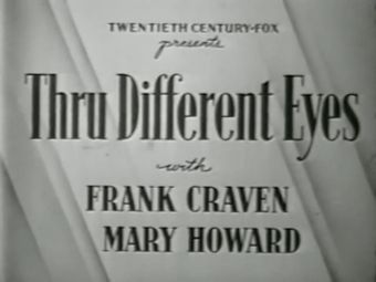 thru different eyes 1942 poster