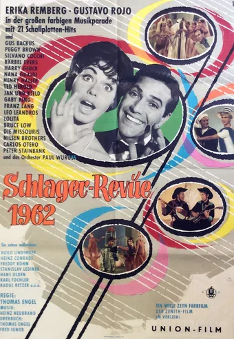 schlagerrevue 1962 1961 poster