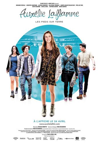 aurélie laflamme: les pieds sur terre 2015 poster