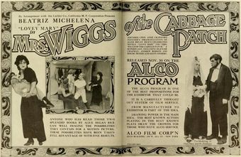 mrs. wiggs of the cabbage patch 1914 poster