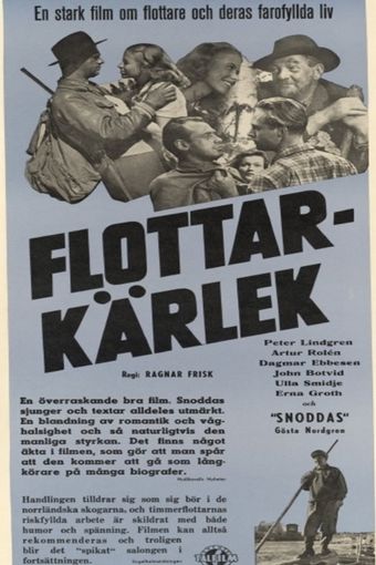 flottare med färg 1952 poster