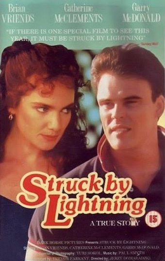 struck by lightning 1990 poster